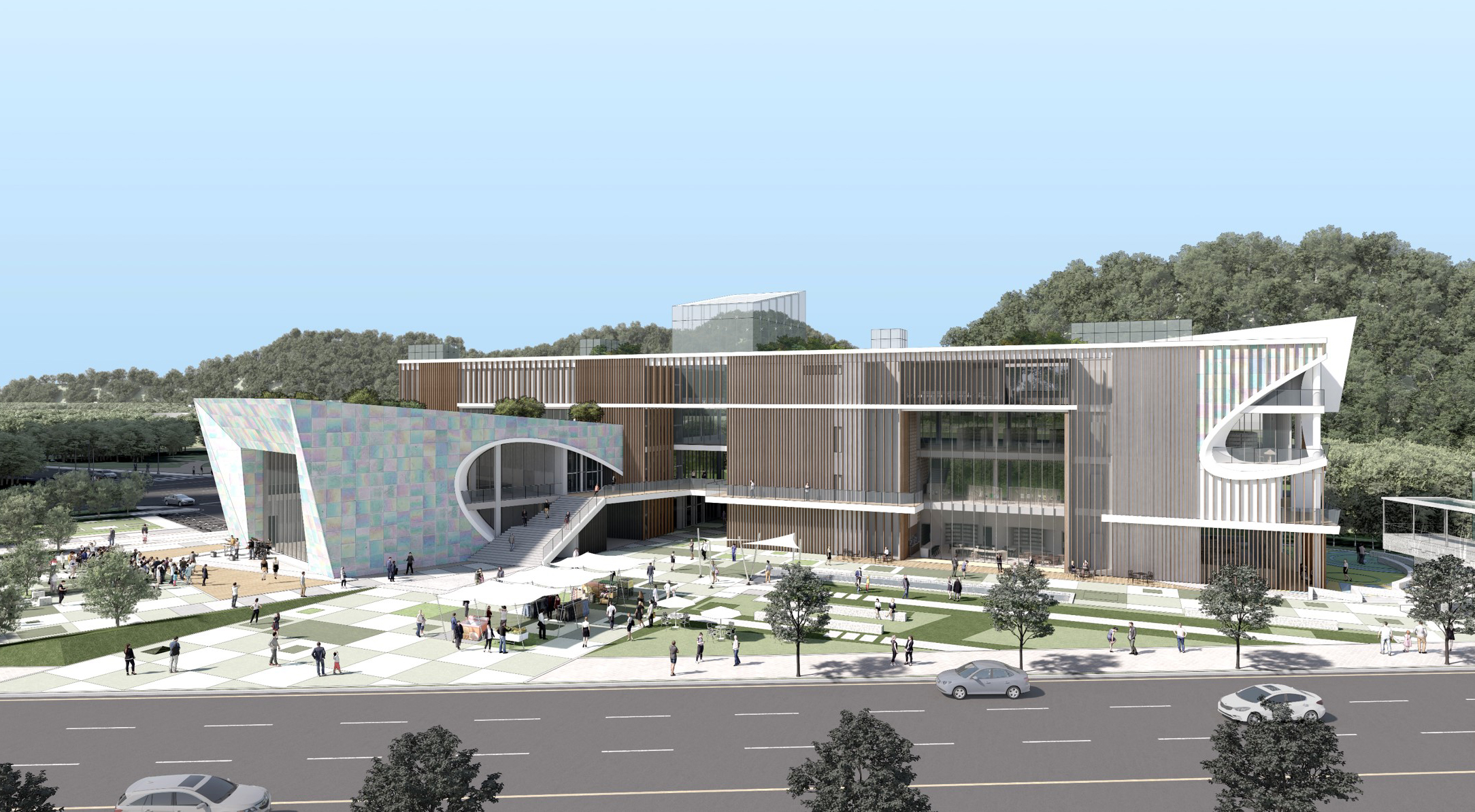 일직동 문화예술복합센터 및 공공도서관 수주